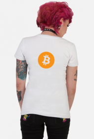 Koszulka damska Bitcoin