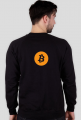 Bluza męska bez kaptura Bitcoin