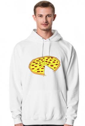 Zestaw bluz dla pary. Bluza męska z kapturem