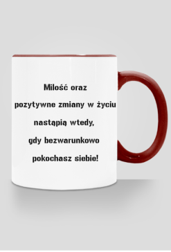 Kubek "poKOCHAJ SIEBIE"