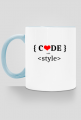 Kubek kolorowy code with style