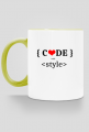 Kubek kolorowy code with style