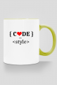 Kubek kolorowy code with style