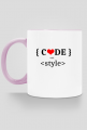Kubek kolorowy code with style