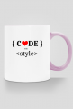 Kubek kolorowy code with style