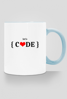 Kubek kolorowy let's code