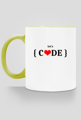 Kubek kolorowy let's code
