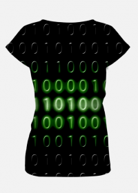 Koszulka damska binary code