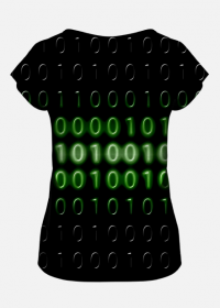 Koszulka damska binary code