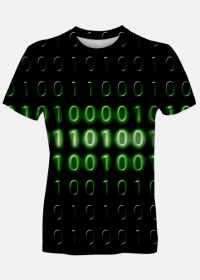Koszulka męska binary code