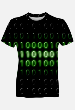 Koszulka męska binary code