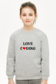 Bluza dziecięca love coding
