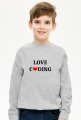 Bluza dziecięca love coding