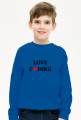 Bluza dziecięca love coding