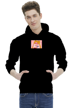 sailor moon hearteyes hoodie czarodziejka z księżyca 90s