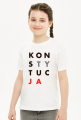 Konstytucja koszulka dziecięca dla dziewczynek (różne kolory)