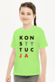 Konstytucja koszulka dziecięca dla dziewczynek (różne kolory)