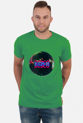 DISCO ball męska koszulka