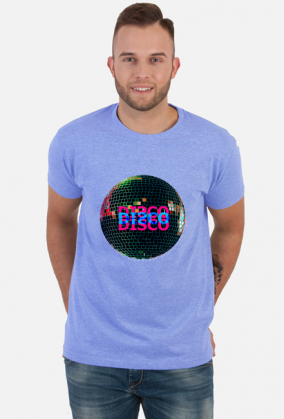DISCO ball męska koszulka