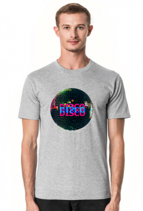 DISCO ball męska koszulka