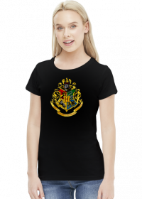 Hogwart herb damska koszulka