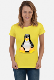 Koszulka damska Linux różne kolory