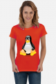 Koszulka damska Linux różne kolory