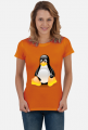Koszulka damska Linux różne kolory