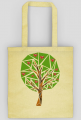 Eco torba serduszkowe drzewo (jednostronna)
