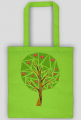 Eco torba serduszkowe drzewo (jednostronna)