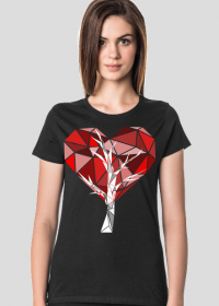 Koszulka drzewo sercowe