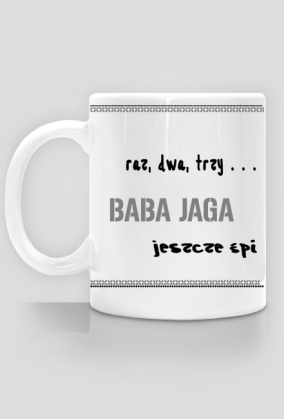 BABA JAGA - jeszcze śpi - kubek