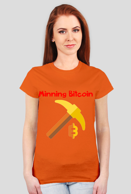 Koszulka damska Bitcoin