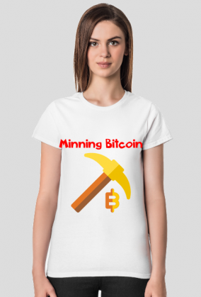 Koszulka damska Bitcoin