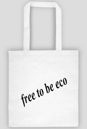 Torba "free to be eco"