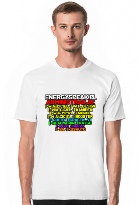 KOSZULKA MĘSKA Z PODPISAMI CAŁEJ ADMINISTRACJI TS3