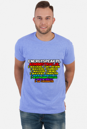 KOSZULKA MĘSKA Z PODPISAMI CAŁEJ ADMINISTRACJI TS3