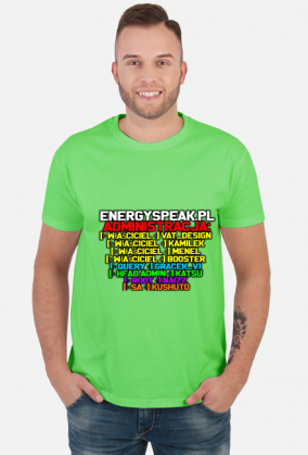 KOSZULKA MĘSKA Z PODPISAMI CAŁEJ ADMINISTRACJI TS3