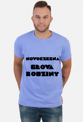 Nowoczesna głowa rodziny v.2 czarny napis