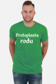 Protoplasta rodu biały napis