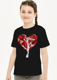 Koszulka dziecięca drzewo sercowe
