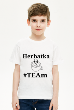 Koszulka Dziecięca „Herbatka Team”