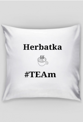Poszewka na poduszkę „Herbatka Team“