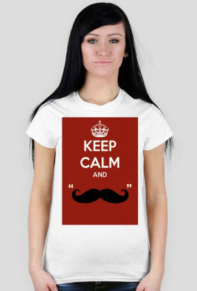 Koszulka Keep Calm and "WĄSY"