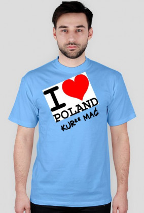 Koszula I love POLAND
