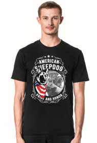 Koszulka męska American Sheepdog