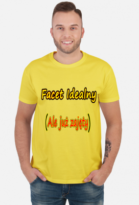 Facet Idealny ale już zajęty t-shirt