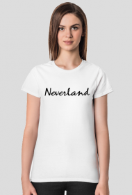 T-shirt damski "neverland"