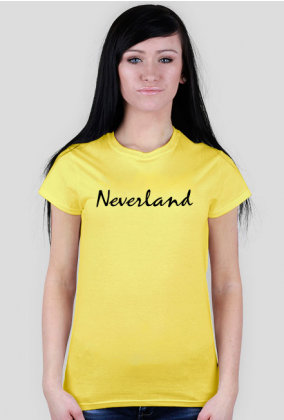 T-shirt damski "neverland"