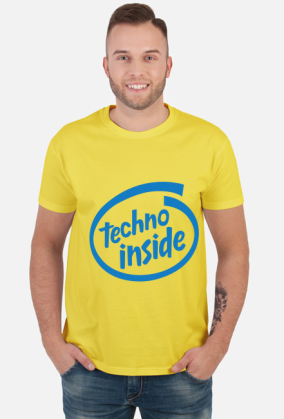 Techno inside - t-shirt
